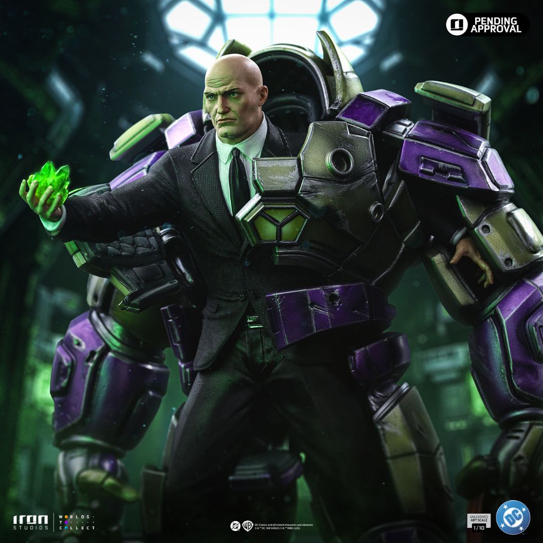 Lex Luthor Statue By Iron Studios -Iron Studios - India - www.superherotoystore.com