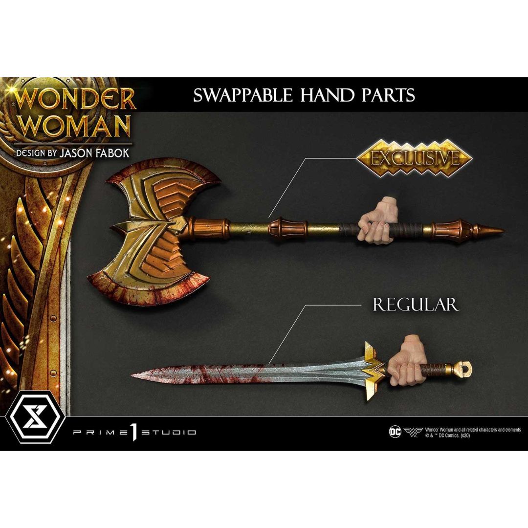 Wonder Woman (Comics) Wonder Woman Versus Hydra (Concept Design By Jason Fabok) Statue By Prime1 Studios