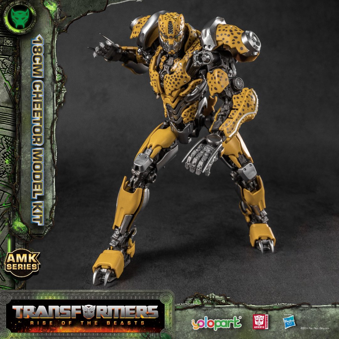 Transformers Rise Of The Beasts: Amk Series 18Cm Cheetor Model Kit By Yolo Park -Yolo Park - India - www.superherotoystore.com