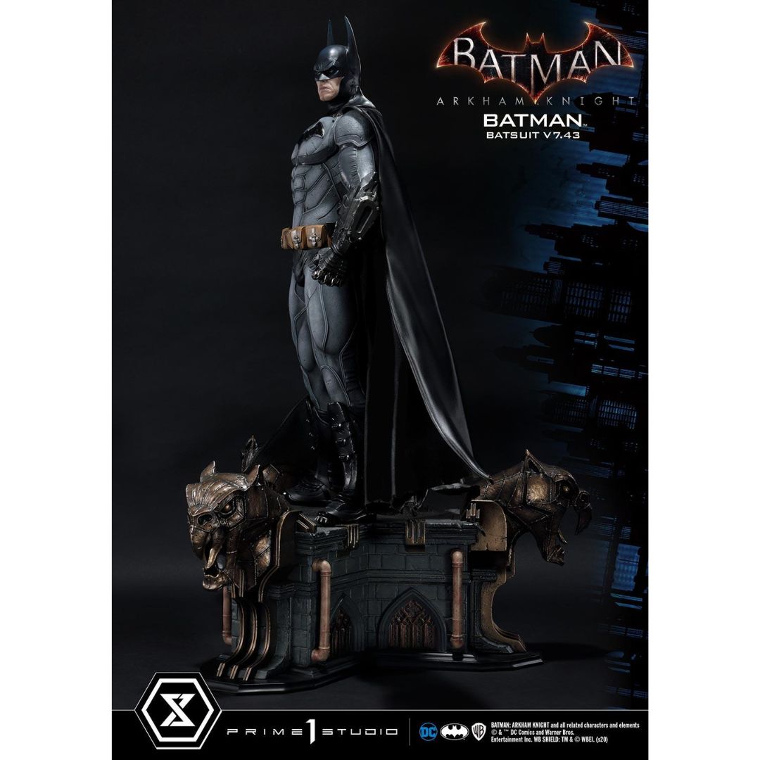 Batman: Arkham Knight Batman Batsuit V7.43 Statue By Prime1 Studios