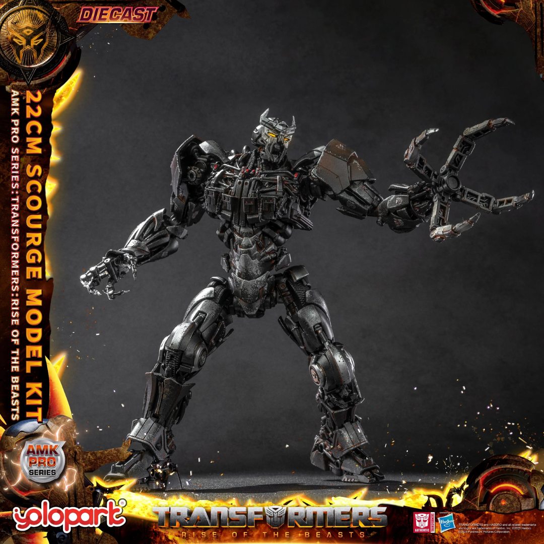Transformers: Rise Of The Beasts Amk Pro Series 22Cm Scourge Model Kit (Oversea Version) By Yolo Park -Yolo Park - India - www.superherotoystore.com