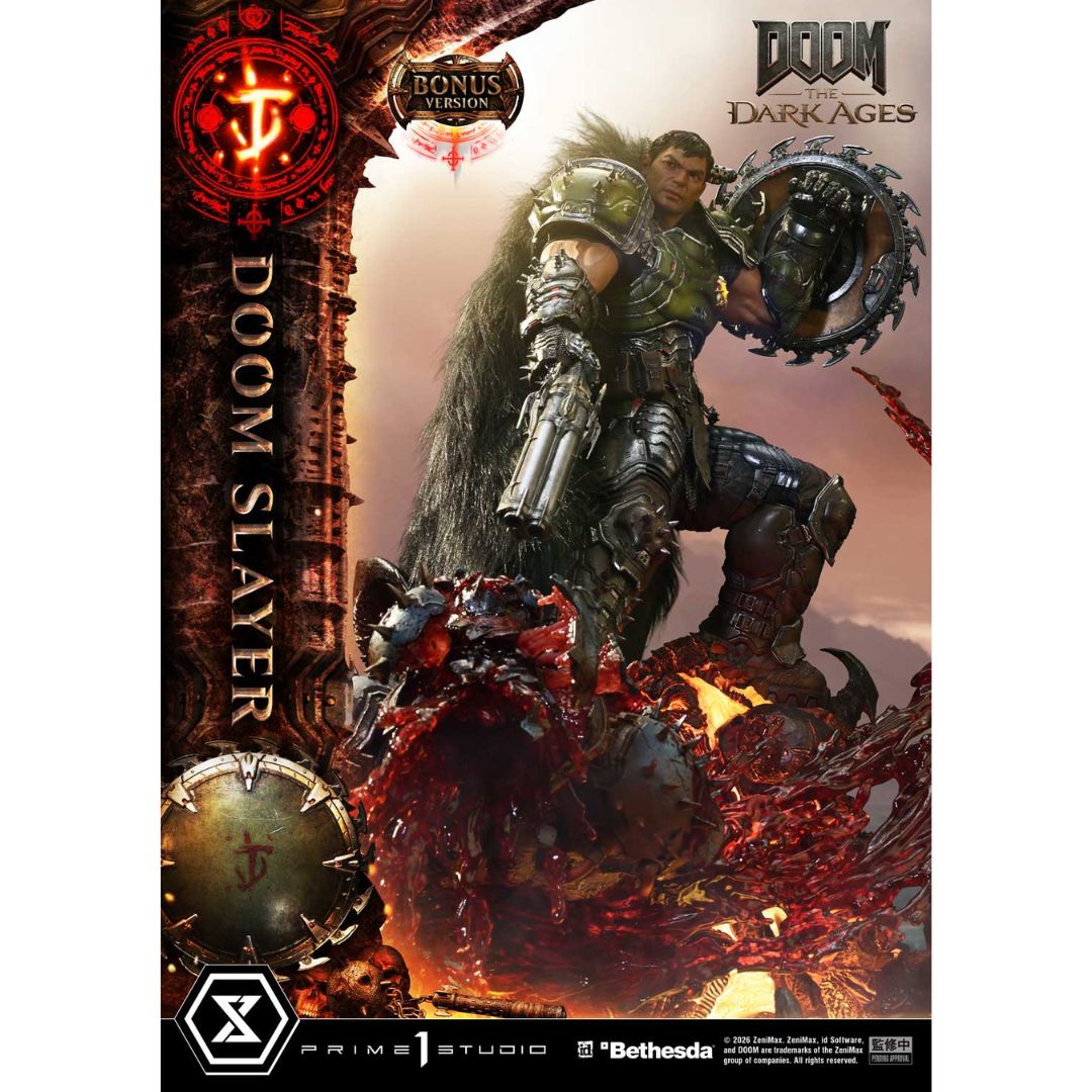 Doom: The Dark Ages Doom Slayer Dx Bonus Version Statue By Prime1 Studios