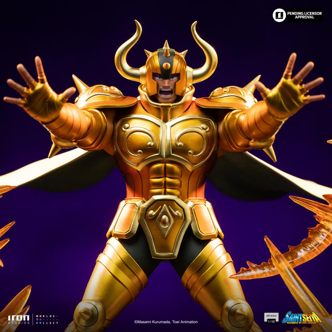 Saint Seiya Taurus Aldebaran Statue By Iron Studios