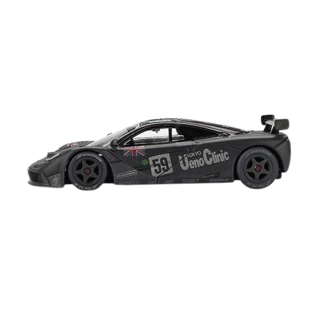 Mclaren F1 Gtr #59 1995 Le Mans 24 Hr Winner (Weathered) 1:64 Scale By Mini Gt -Mini GT - India - www.superherotoystore.com