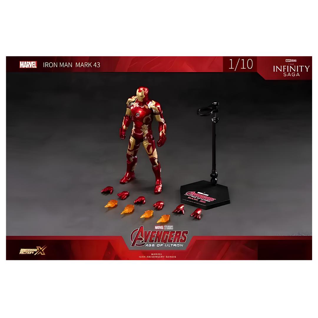 Iron Man Mk43 Action Figure By Zd Toys By Zd Toys