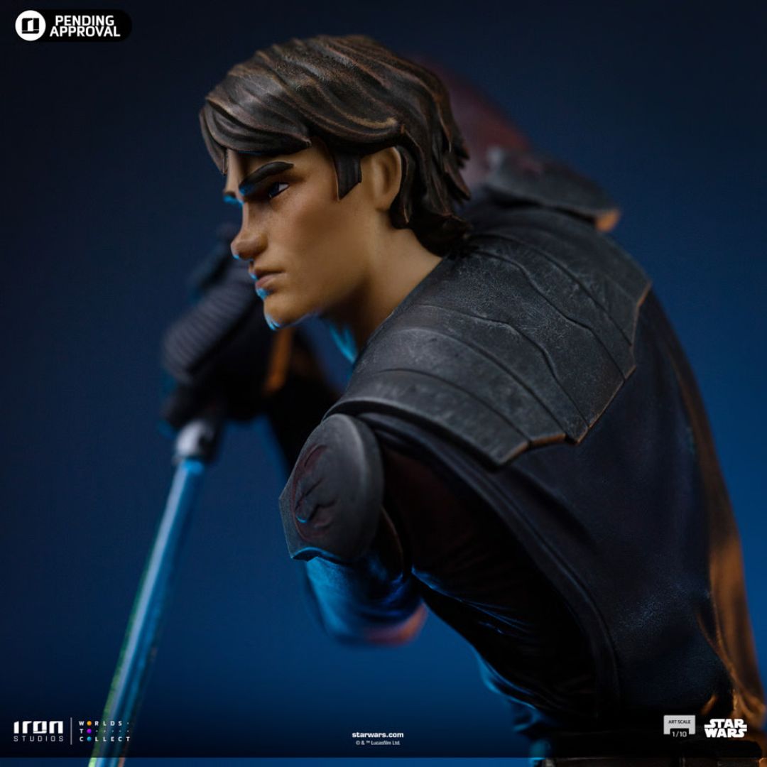 Anakin Skywalker Clone Wars Statue By Iron Studios -Iron Studios - India - www.superherotoystore.com