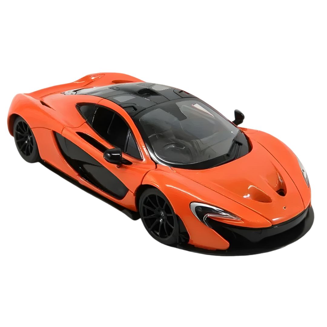 Orange McLaren P1 1:24 Scale Die-Cast Car By Rastar -Rastar - India - www.superherotoystore.com