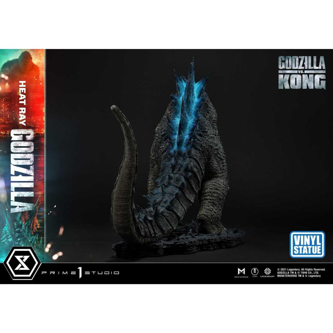 Godzilla Vs Kong Heat Ray Godzilla Vinyl Statue By Prime 1 Studios -Prime 1 Studio - India - www.superherotoystore.com