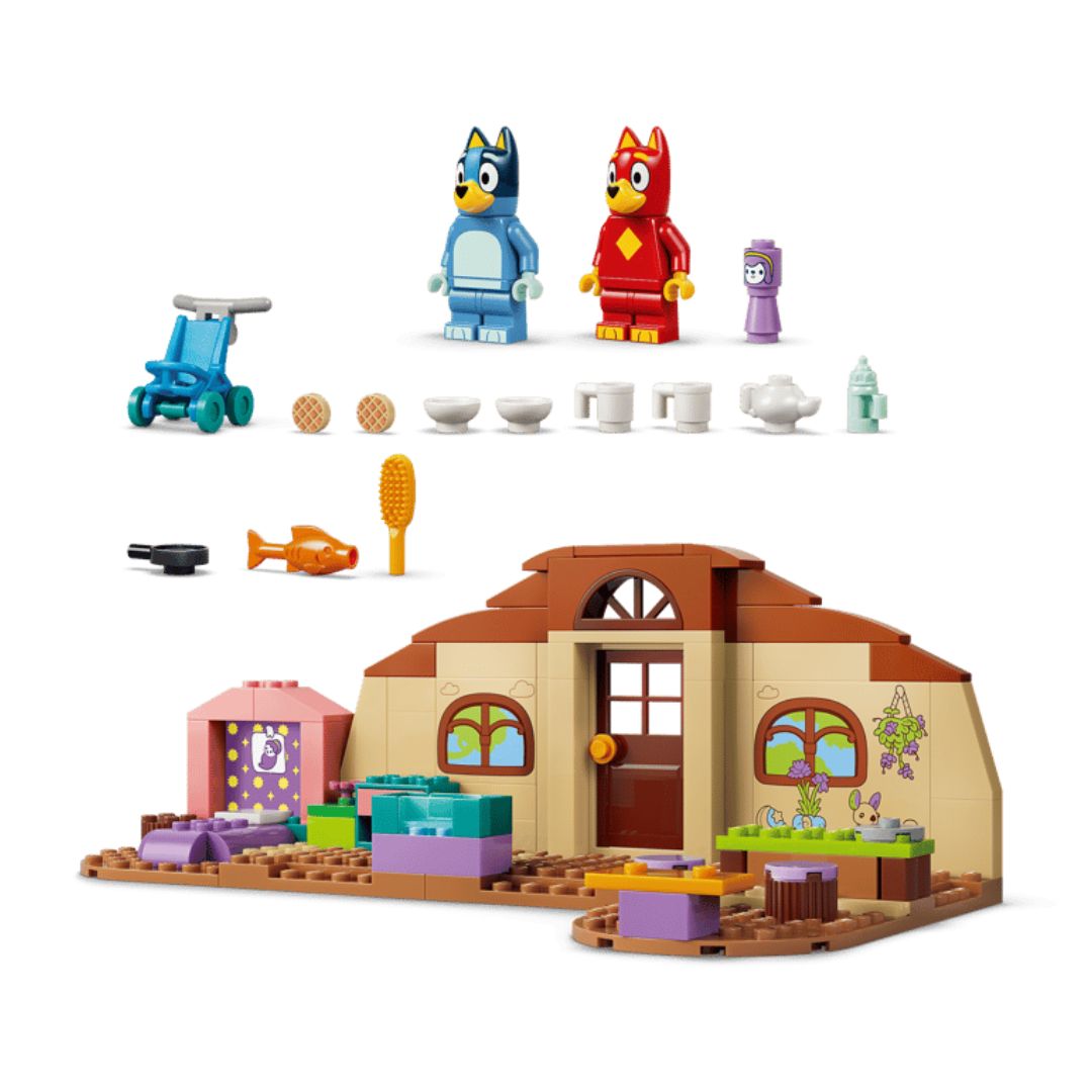 Bluey School With Rusty And Bluey By Lego