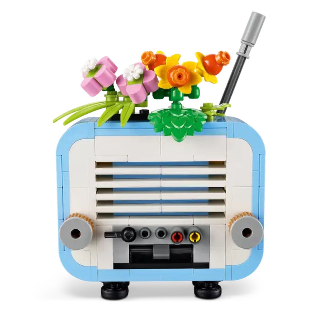 Record Player With Flowers By Lego -Lego - India - www.superherotoystore.com