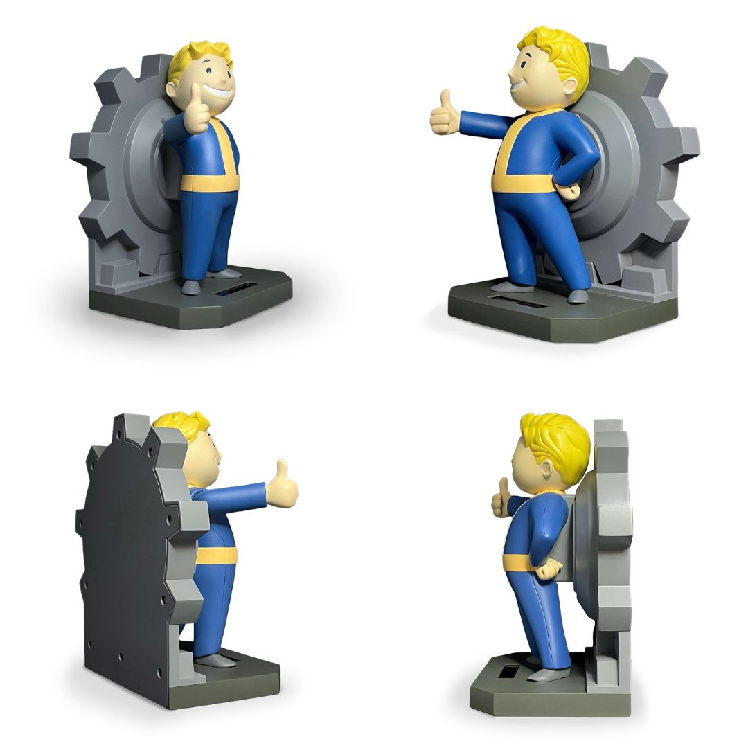 Vault Boy Waver Statue By Fanwraps