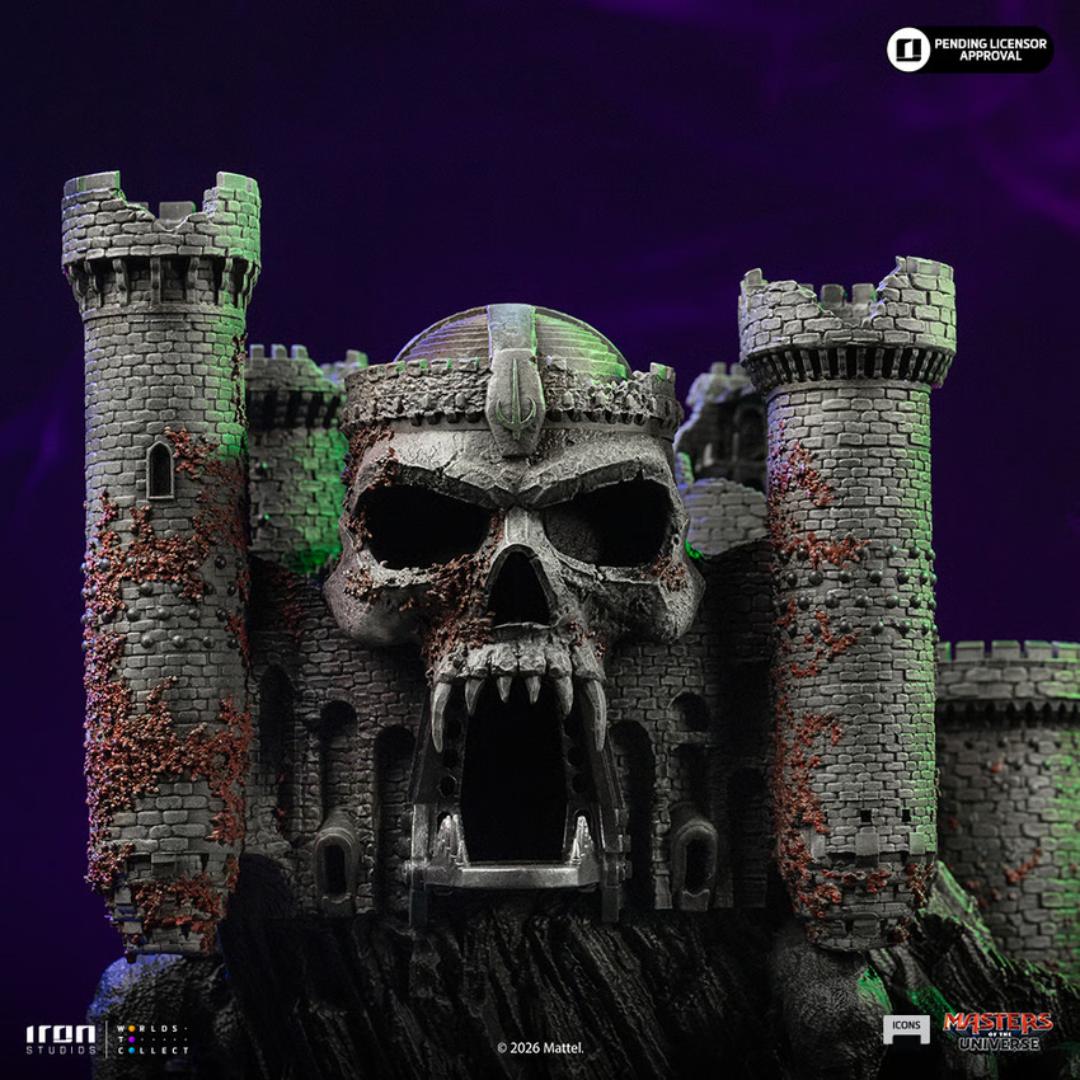 Masters Of The Universe Movie Castle Grayskull Icons Statue By Iron Studios