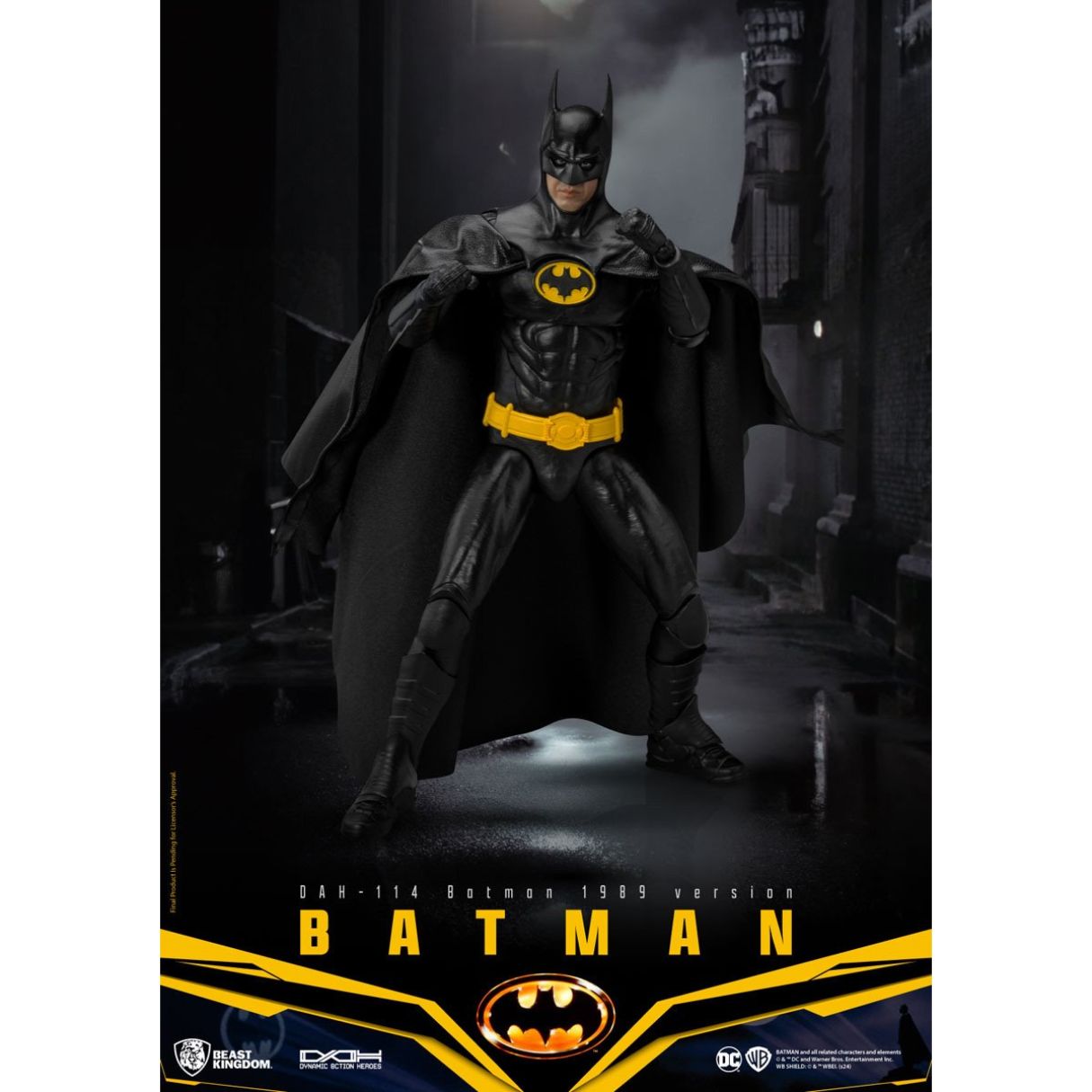 DAH-114 Batman 1989 version Action Figure by Beast Kingdom -Beast Kingdom - India - www.superherotoystore.com