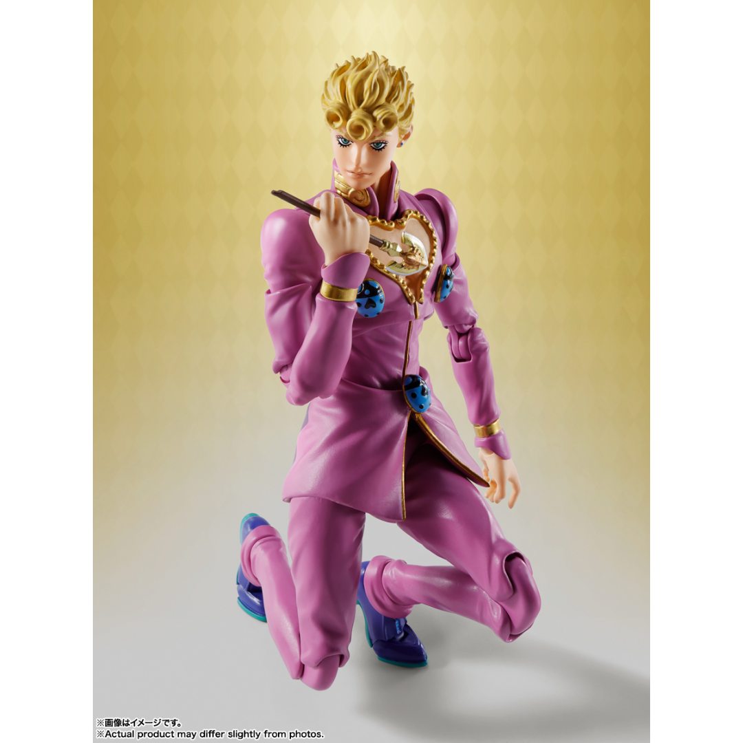 Jojo'S Bizarre Adventure Stardust Crusaders Giorno Giovanna S.H.Figuarts By Tamashii Nations -Tamashii Nations - India - www.superherotoystore.com