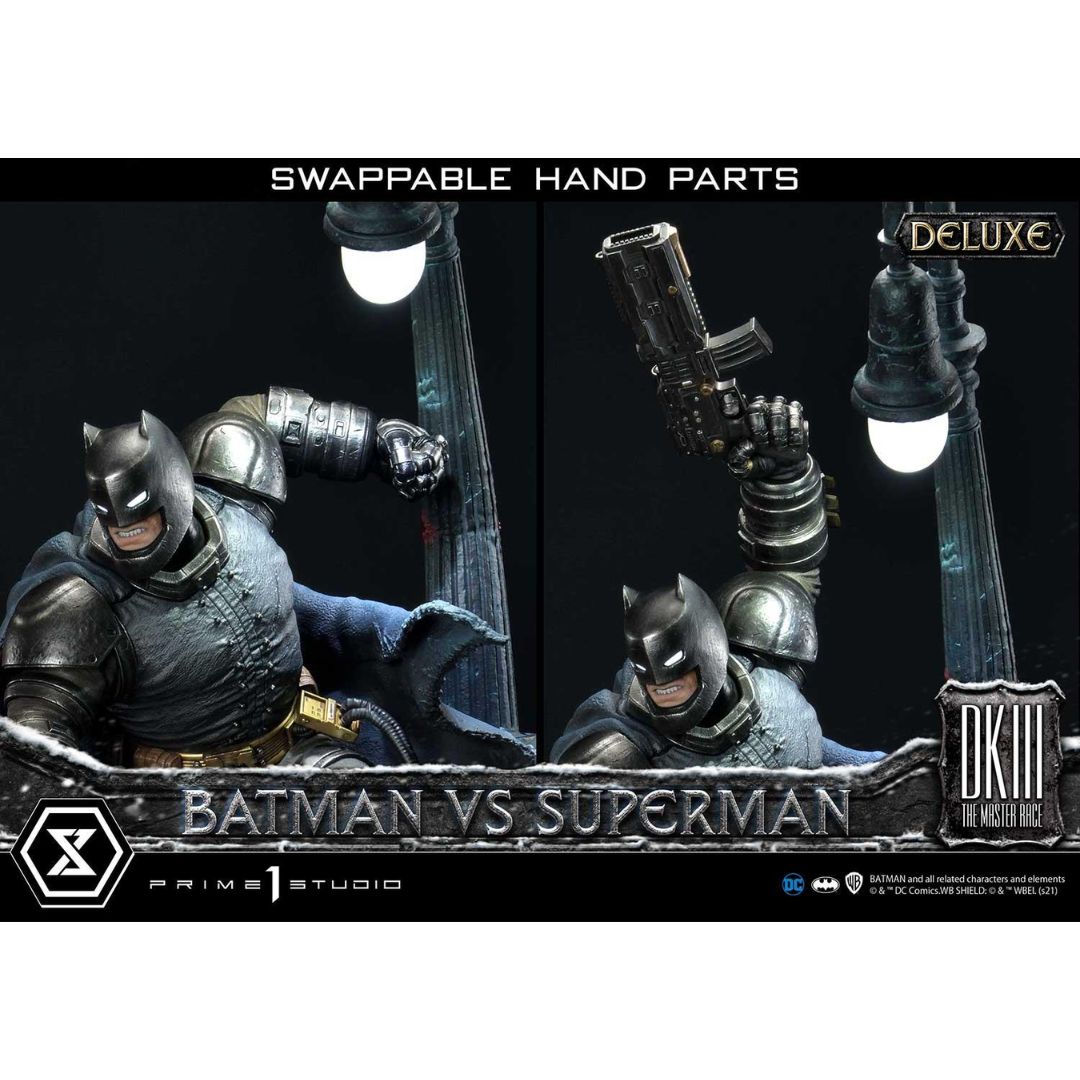 Diorama Masterline Batman:The Dark Knight Returns (Comics) Batman Versus Superman Dx Bonus Version Statue By Prime1 Studios