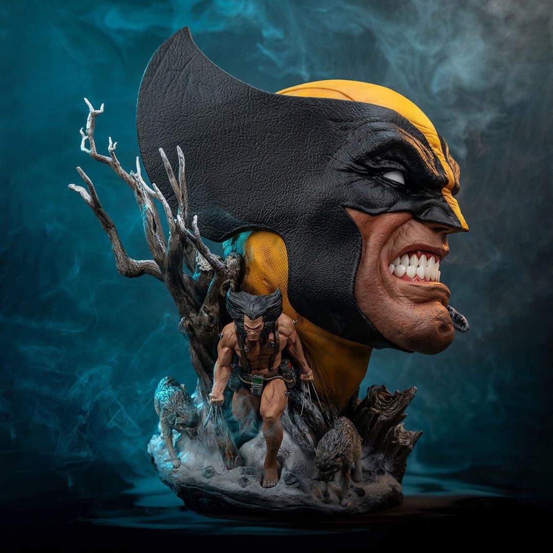 Wolverine Fine Art Bust Statue By Pcs Collectibles