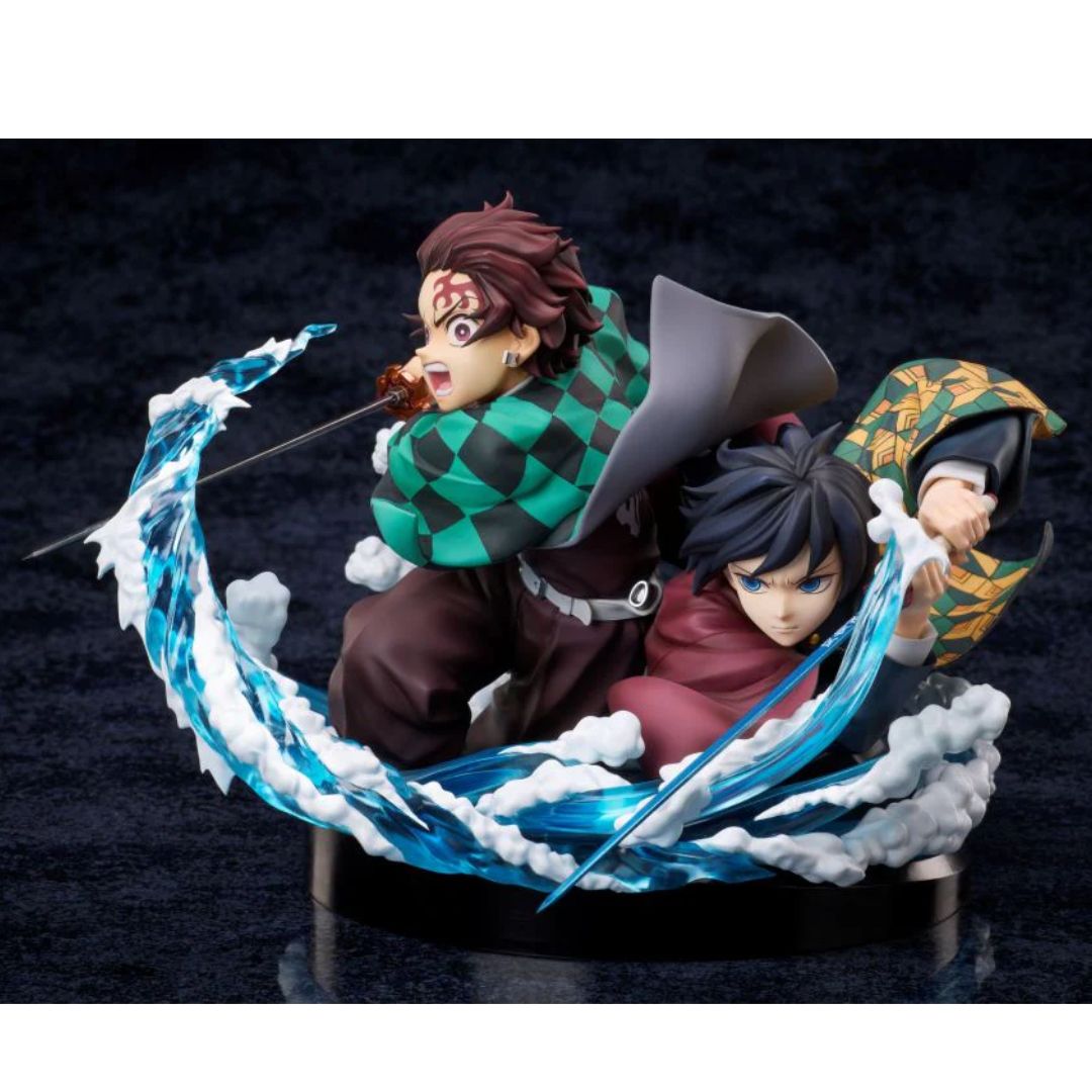 Demon Slayer: Kimetsu No Yaiba Tanjiro & Giyuu Non-Scale Figure By Aniplex -Aniplex - India - www.superherotoystore.com