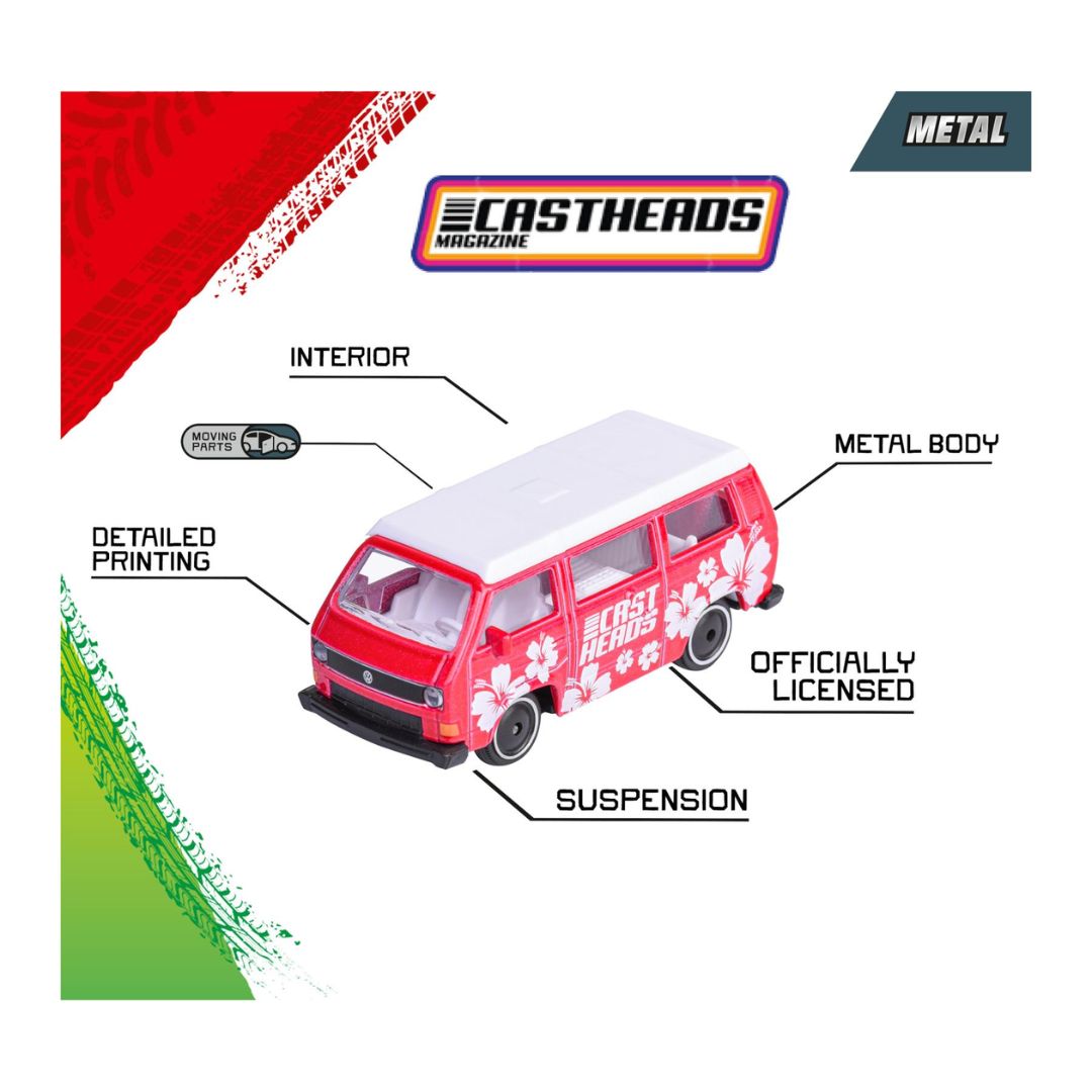 Castheads 6 Pack 1:64 Scale Die-Cast Car By Majorette