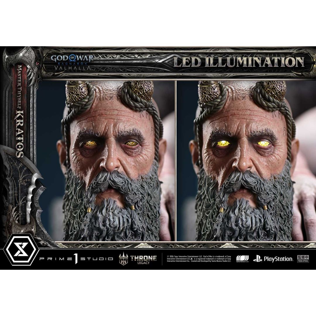 God Of War: Ragnarok Master Thyself Kratos Statue By Prime1 Studios