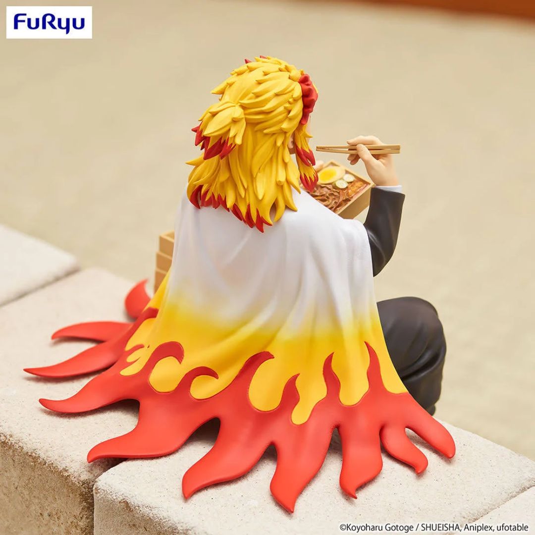 Demon Slayer: Kimetsu No Yaiba Noodle Stopper Statue -Rengoku Kyojuro By Furyu -Furyu - India - www.superherotoystore.com
