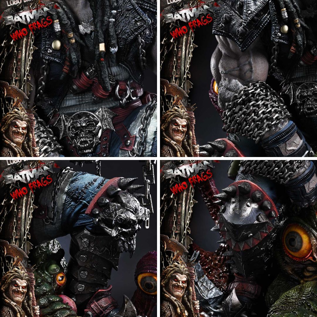 Dark Nights: Death Metal (Comics) Lobo Batman: Batman Who Frags Deluxe Statue By Prime1 Studios