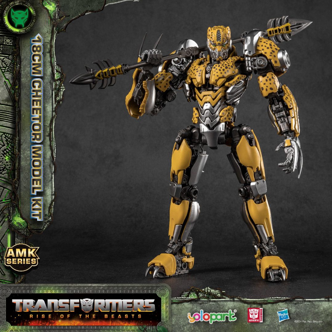Transformers Rise Of The Beasts: Amk Series 18Cm Cheetor Model Kit By Yolo Park -Yolo Park - India - www.superherotoystore.com