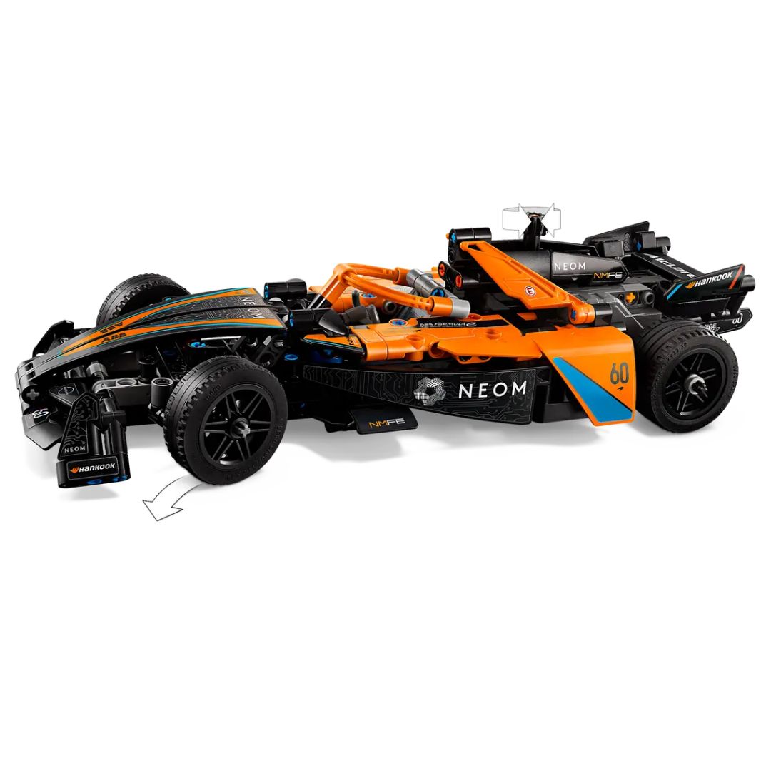 NEOM MCLAREN FORMULA E RACE CAR -Lego - India - www.superherotoystore.com