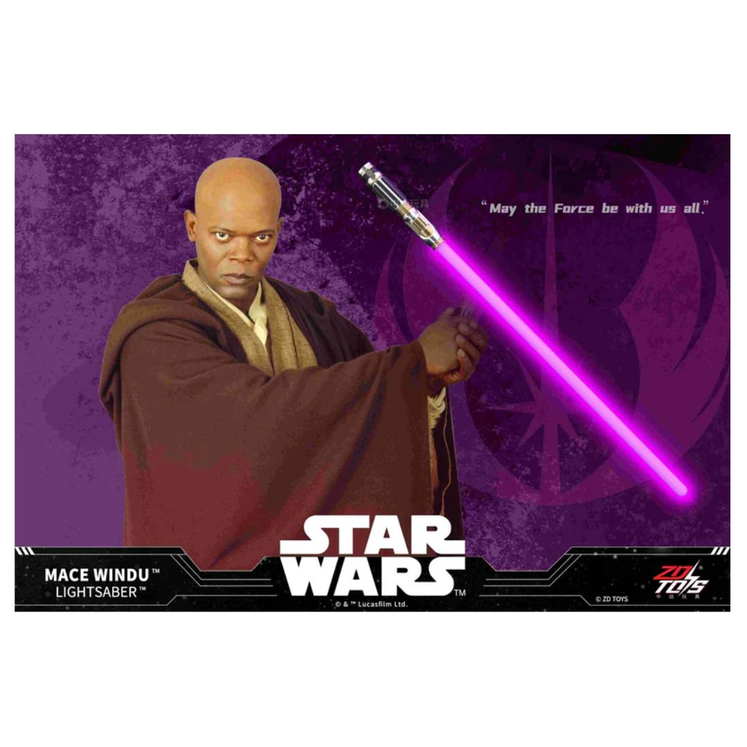 Star Wars Mace Windulight Saber By Zd Toys