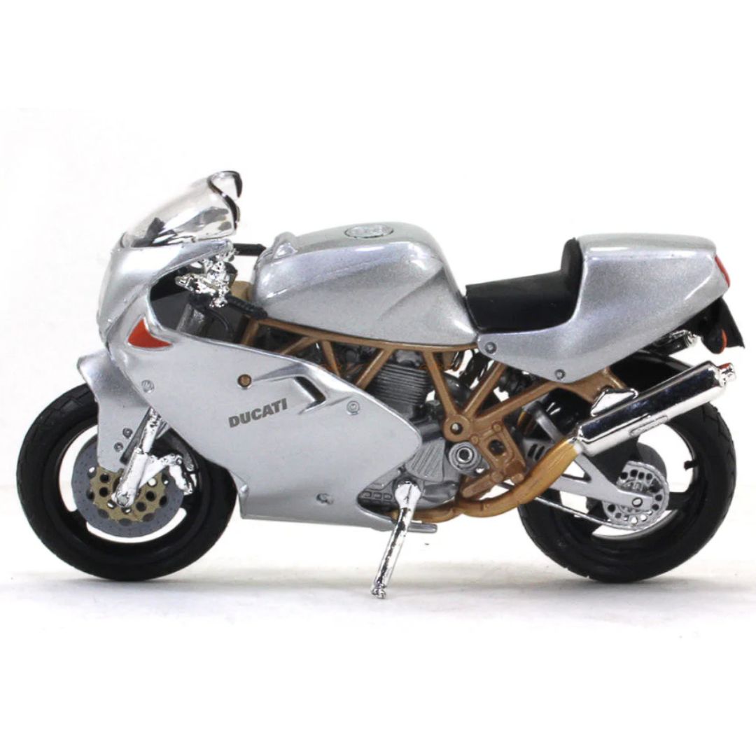Silver DUCATI SUPERSPORT 900FE 1:18 Scale Die-Cast Model Bike by Bburago -Bburago - India - www.superherotoystore.com