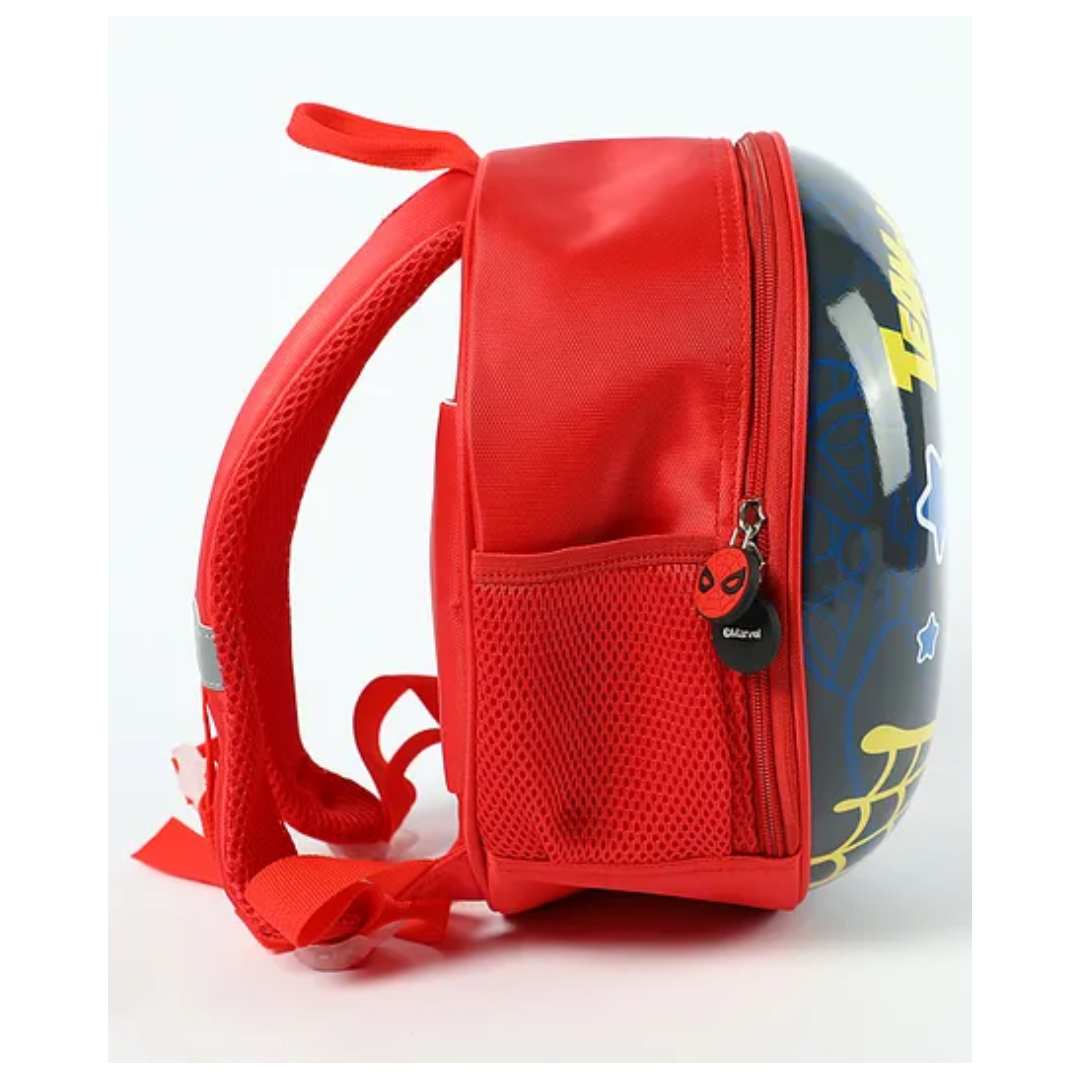 MARVEL SPIDER-MAN ROUND SHAPE HARDSHELL BAG - BLACK/RED by Mesuca -Mesuca - India - www.superherotoystore.com