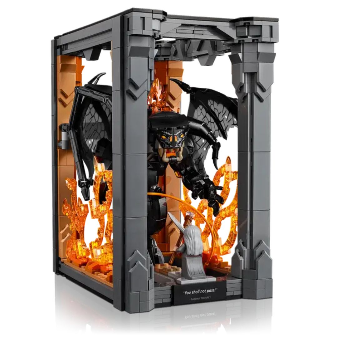 The Lord Of The Rings: Balrog Book Nook By Lego -Lego - India - www.superherotoystore.com