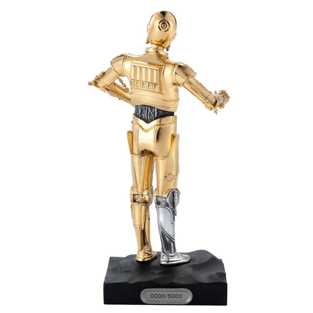 Limited Edition C-3Po Figurine By Royal Selangor -Royal Selangor - India - www.superherotoystore.com