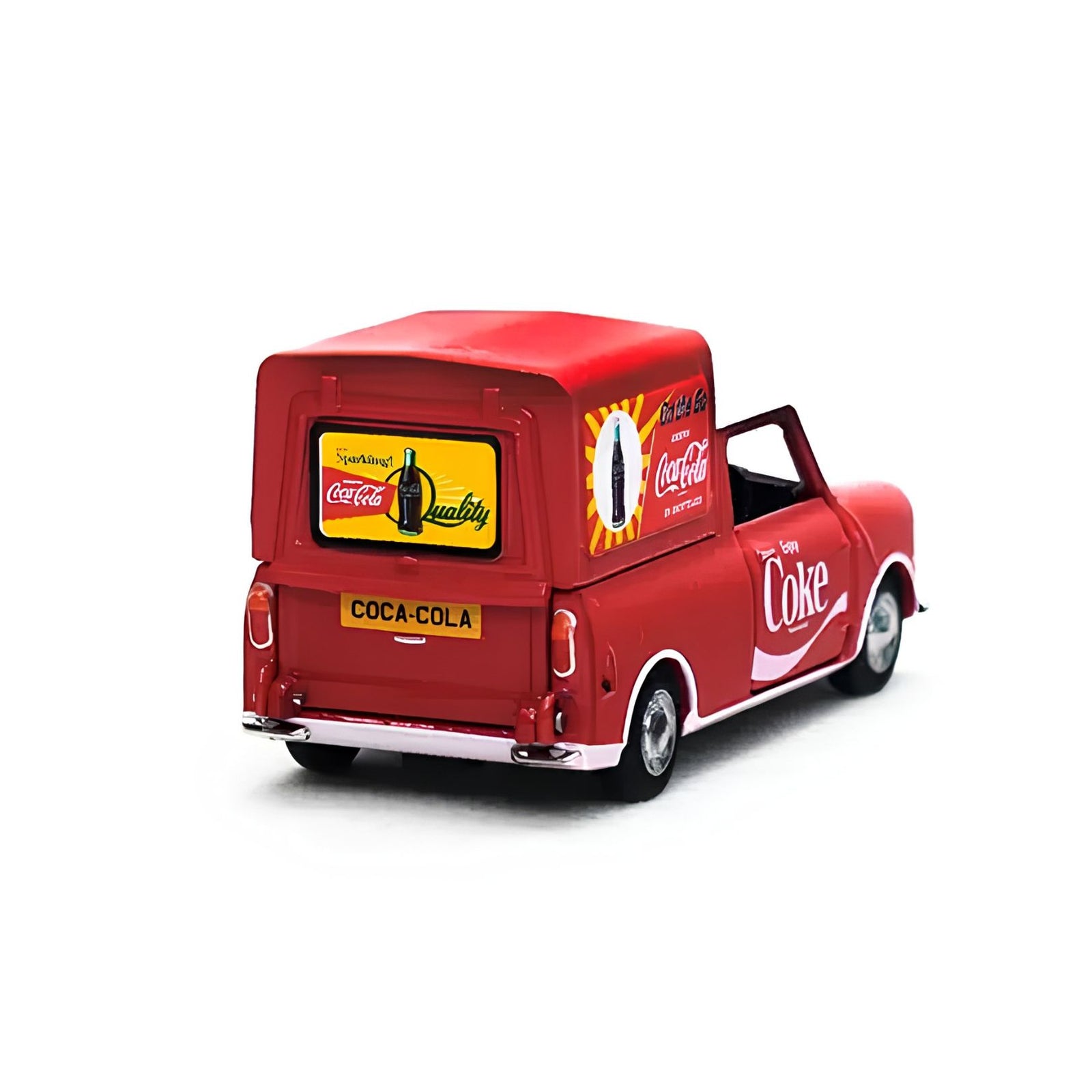 Morris Mini Pickup Coca-Cola 1:64 Diecast Car By Tiny City