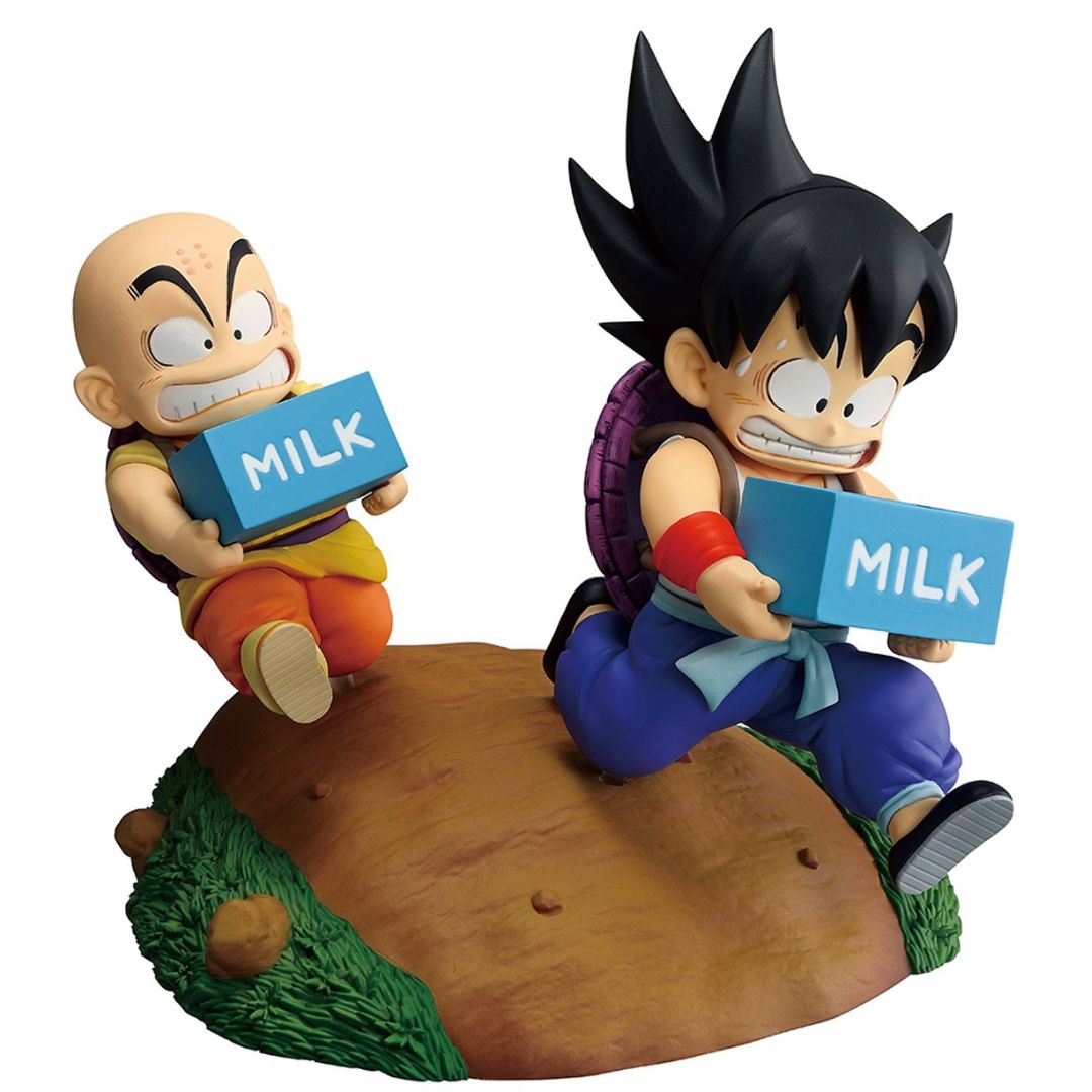 Dragon Ball Son Goku And Krillin Fantastic Adventure 2 Ichibansho Statue By Bandai