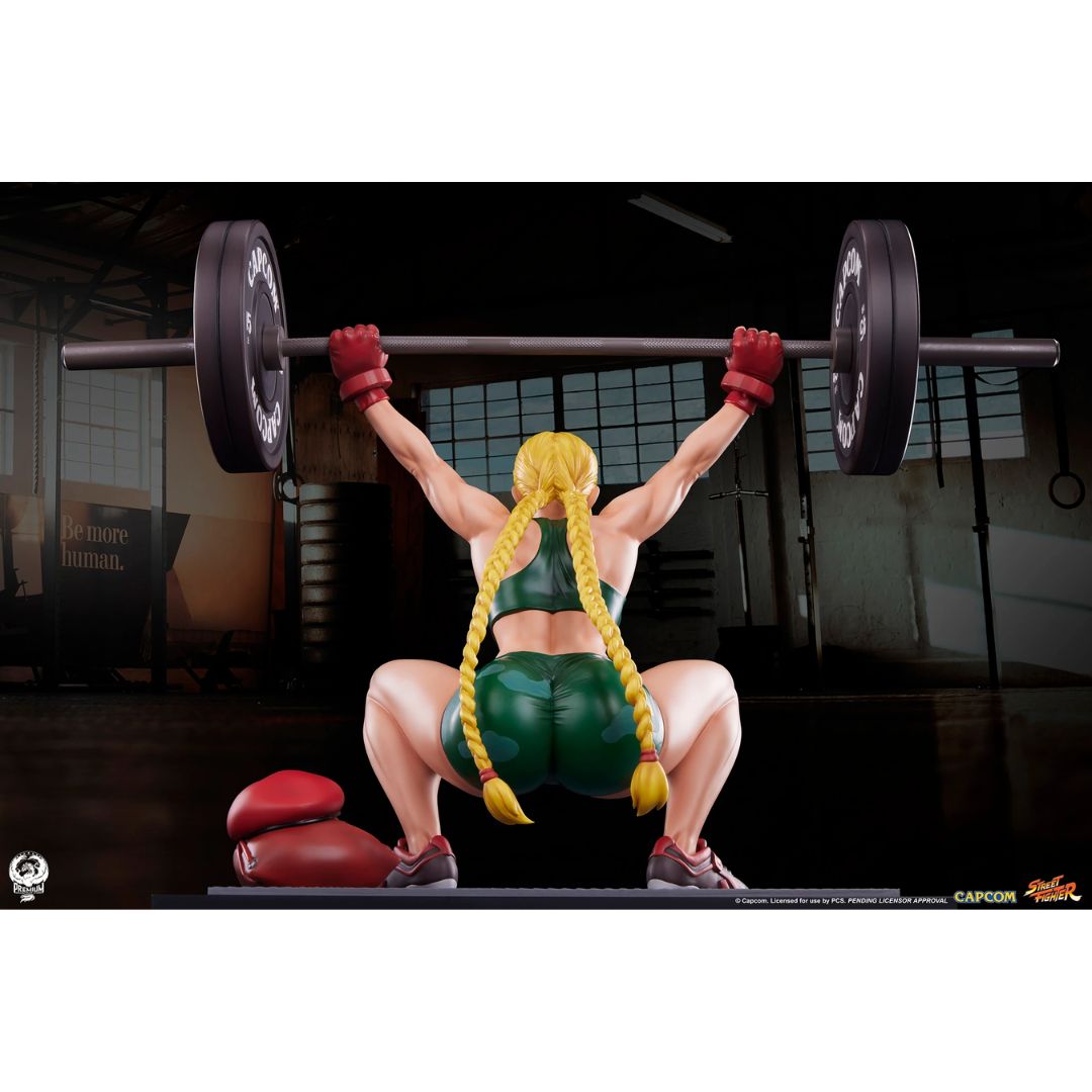 Cammy: Powerlifting (Classic Edition) Statue by PCS Collectibles -PCS Studios - India - www.superherotoystore.com