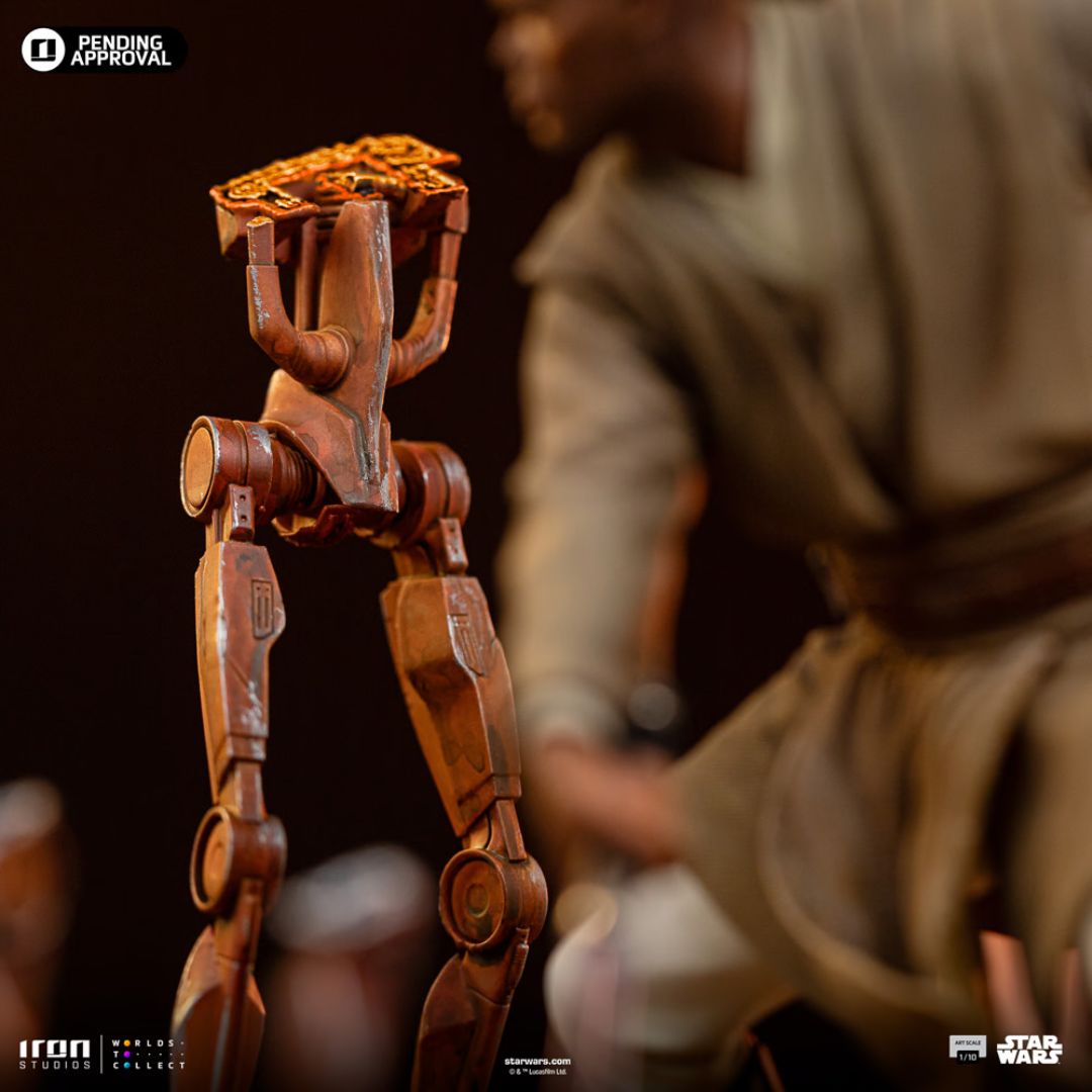 Star Wars Mace Windu Statue By Iron Studios -Iron Studios - India - www.superherotoystore.com