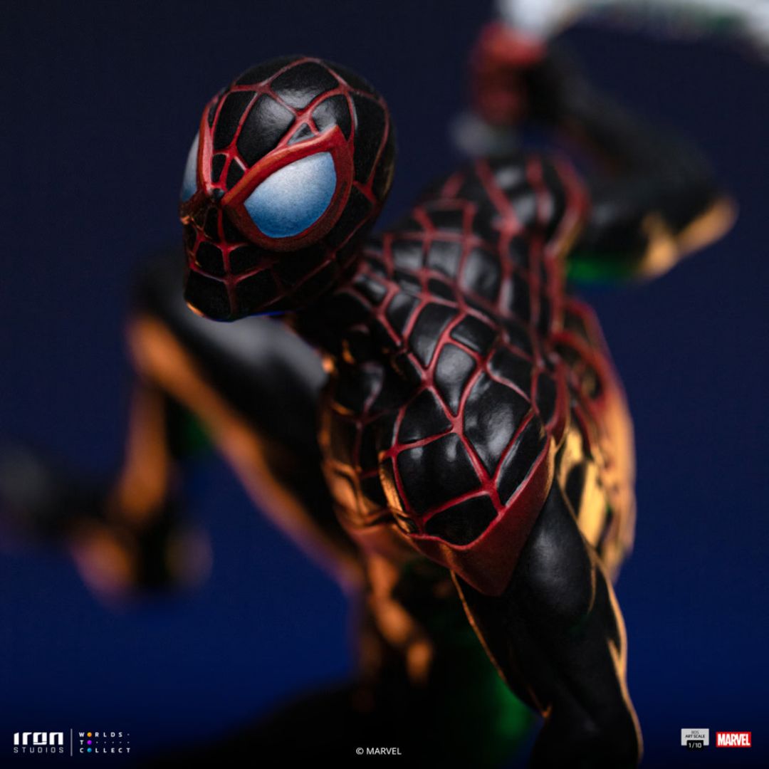 Miles Morales Bds Art Statue By Iron Studios -Iron Studios - India - www.superherotoystore.com