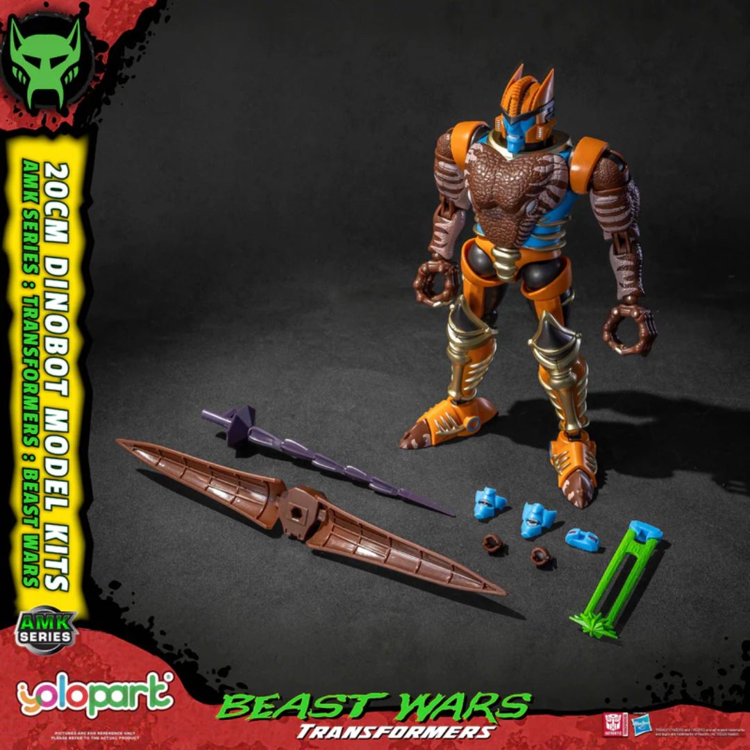 Transformers: Beast Wars Amk Series Dinobot Model Kit By Yolo Park -Yolo Park - India - www.superherotoystore.com