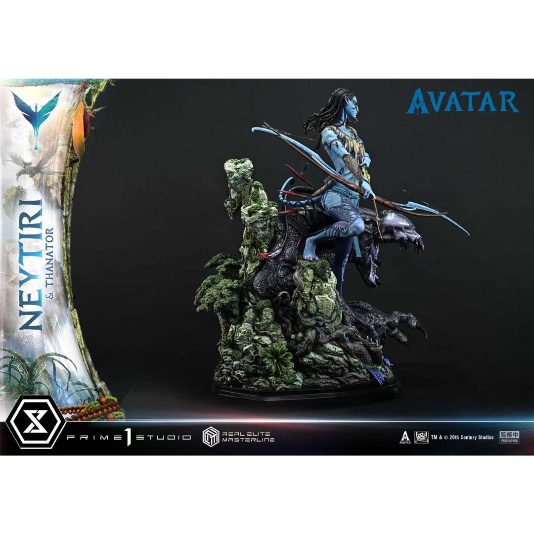 Avatar Neytiri & Thanator Statue by Prime 1 Studio -Prime 1 Studio - India - www.superherotoystore.com