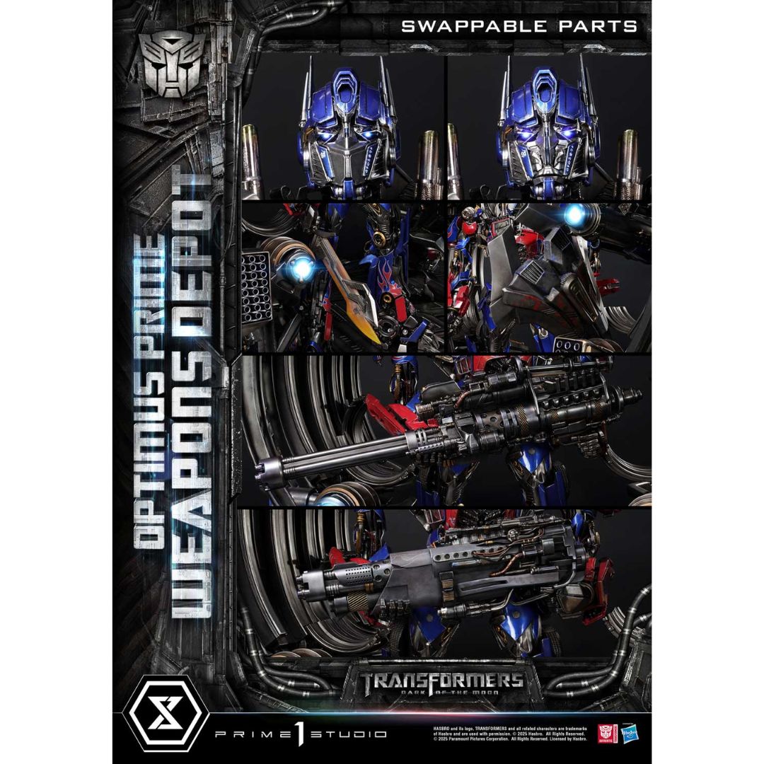 Optimus Prime Weapons Depot (Bonus Version) Statue By Prime1 Studios -Prime 1 Studio - India - www.superherotoystore.com