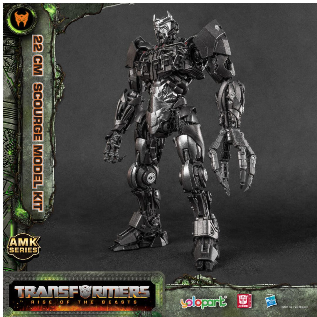 Transformers Rise Of The Beasts: Amk Series 22Cm Scourge Model Kit By Yolo Park -Yolo Park - India - www.superherotoystore.com