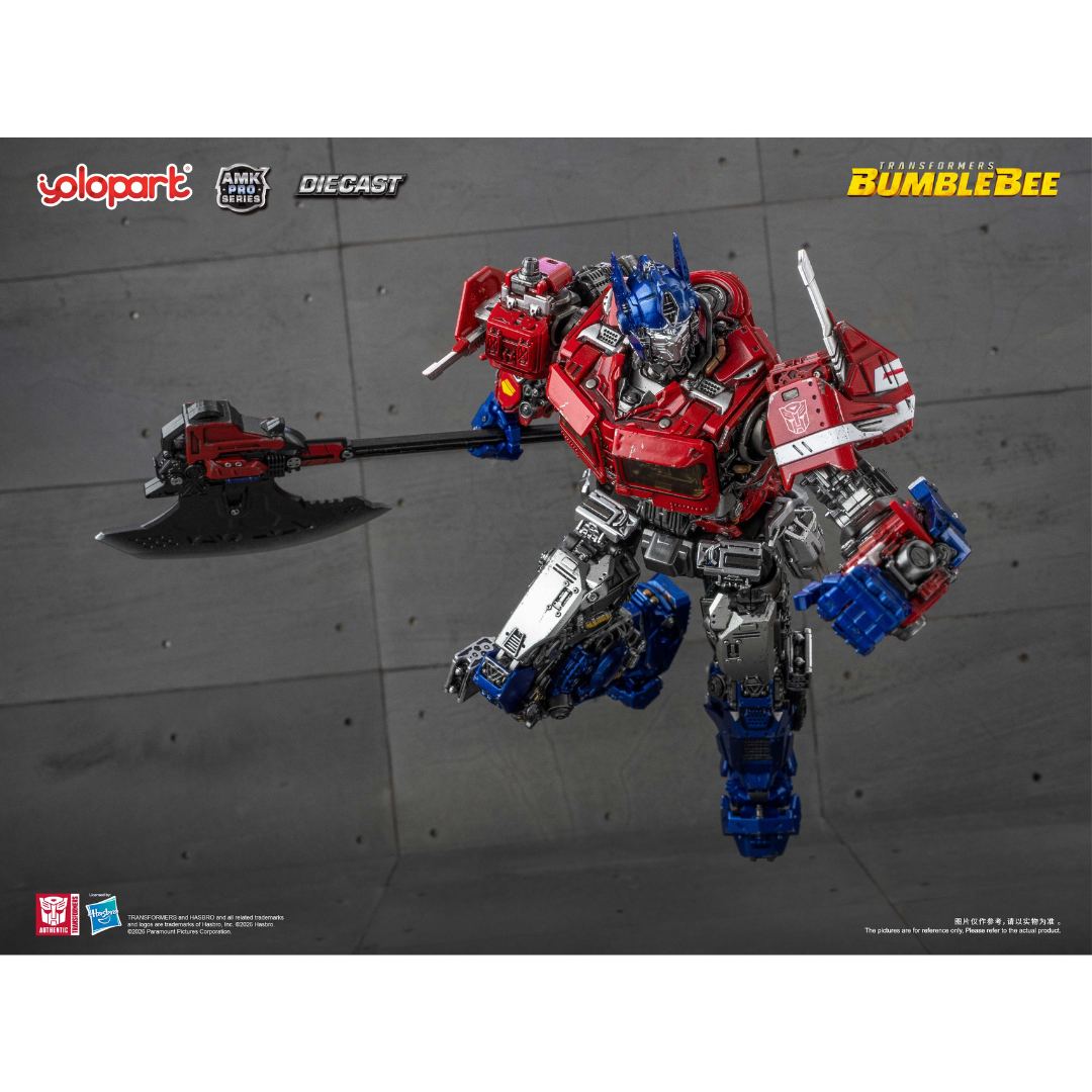Transformers : Bumblebee The Movieamk Pro Series Optimus Prime Earth Mode Model Ki By Yolo Park -Mety Toys - India - www.superherotoystore.com