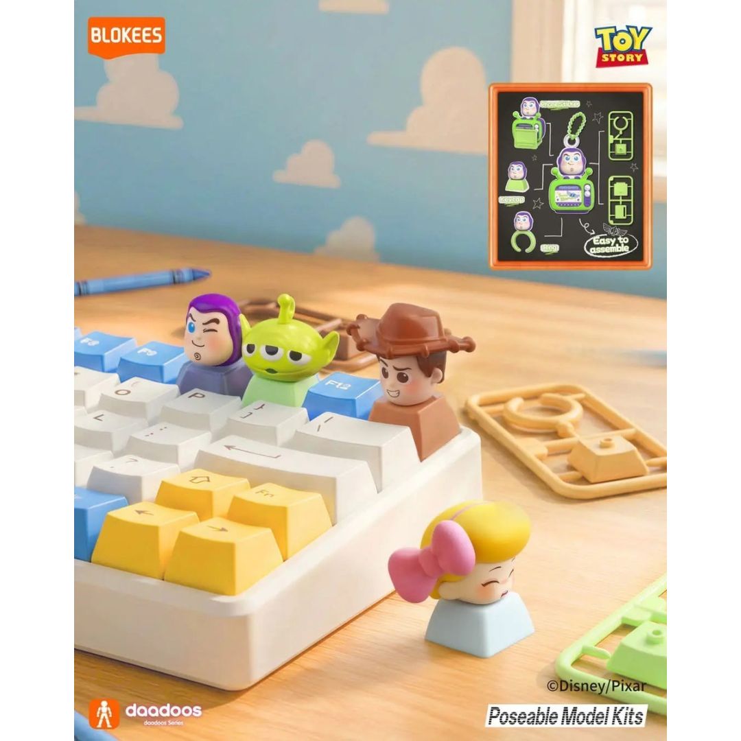 Toy Story-Daadoos-Fun01-Playful Theaterblind Box Model Kit By Blokees