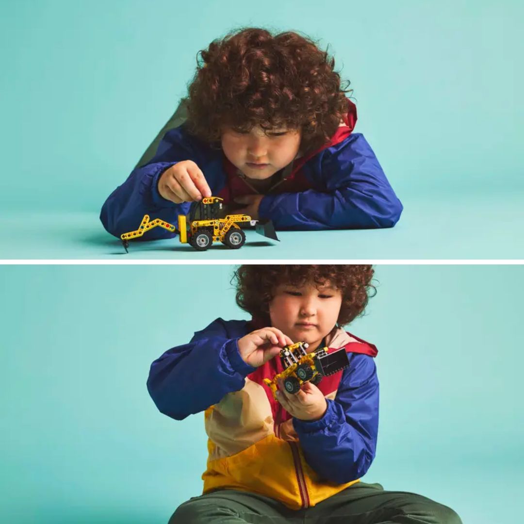 Lego Technic Backhoe Loader -Lego - India - www.superherotoystore.com