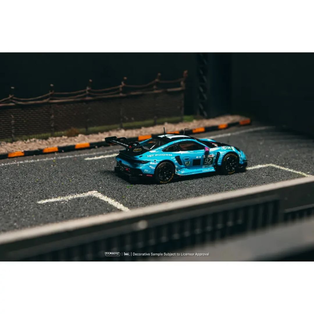 Porsche 911 Gt3 R 24H Of Le Mans 2025 Winner Of Lmgt3 Ryan Hardwick Richard Lietz Riccardo Pera 1:64 Scale Die-Cast Car By Tarmac Works
