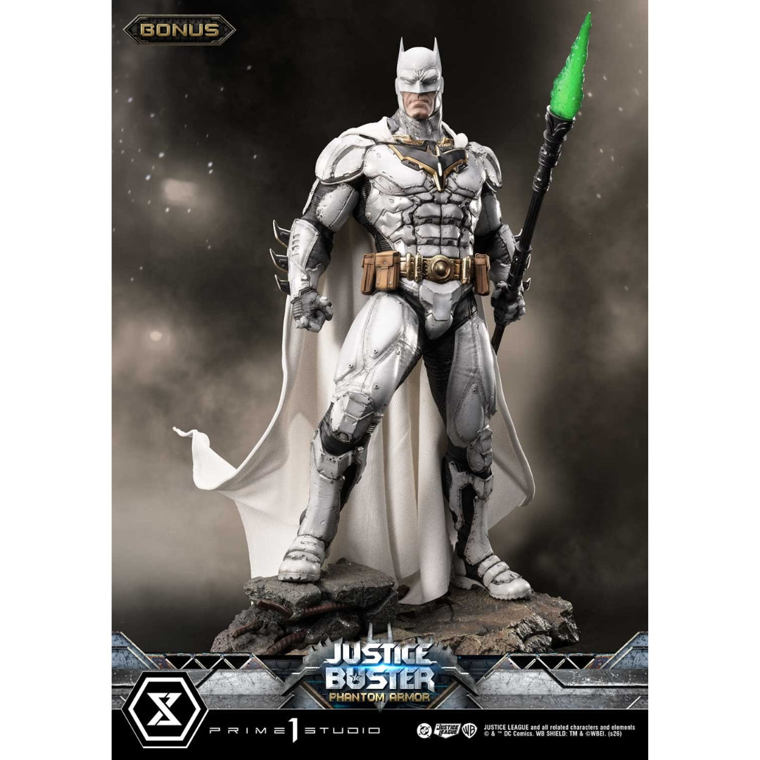 Justice League (Comics) Justice Buster: Phantom Armor Statue By Prime1 Studios -Prime 1 Studio - India - www.superherotoystore.com