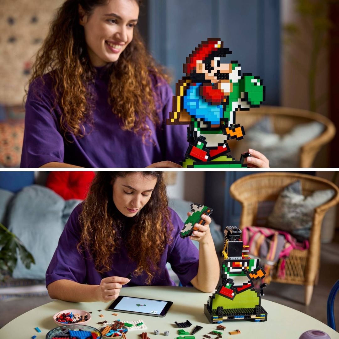 Lego 71438 Super Mario Super Mario World : Mario & Yoshi (1215 Pieces) By Lego -Lego - India - www.superherotoystore.com