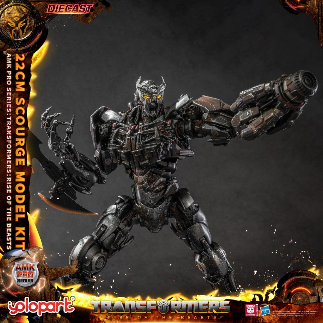 Transformers: Rise Of The Beasts Amk Pro Series 22Cm Scourge Model Kit (Oversea Version) By Yolo Park -Yolo Park - India - www.superherotoystore.com
