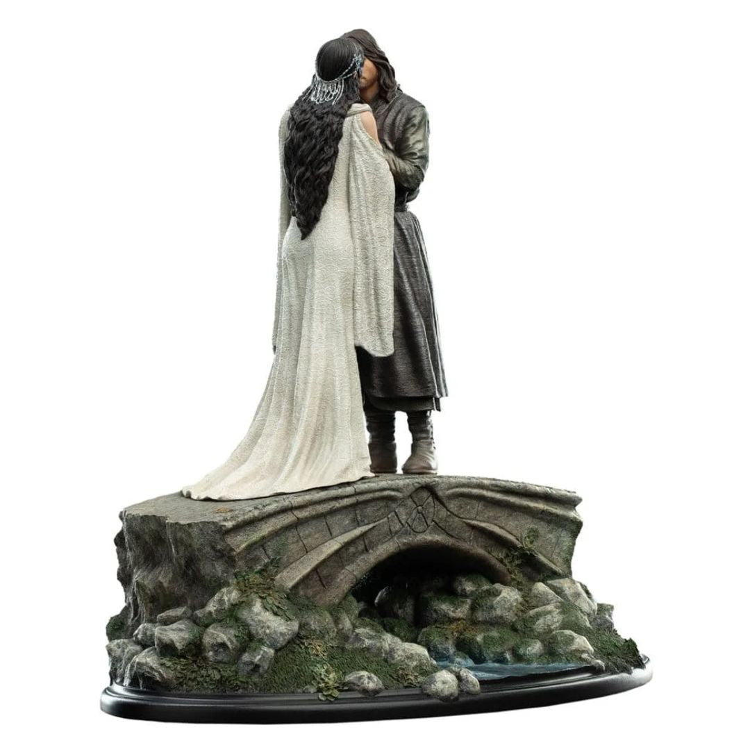 The Lord Of The Rings Trilogy Miniature Statue - Aragorn & Arwen By Weta Workshop