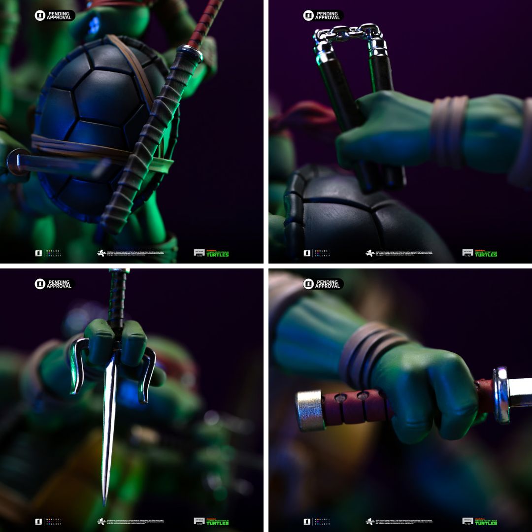 Tmnt Set (Kevin Eastman Version) Deluxe Art Scale Statue By Iron Studios -Iron Studios - India - www.superherotoystore.com